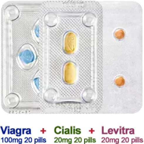 Extra ED Pack 100+20+20 mg compresse