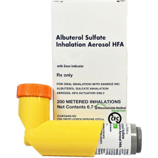 Albuterol Inalatore 100 mcg