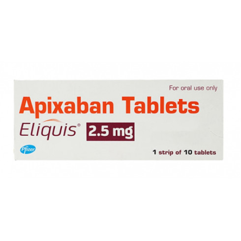 Eliquis 2.5/5 mg compresse
