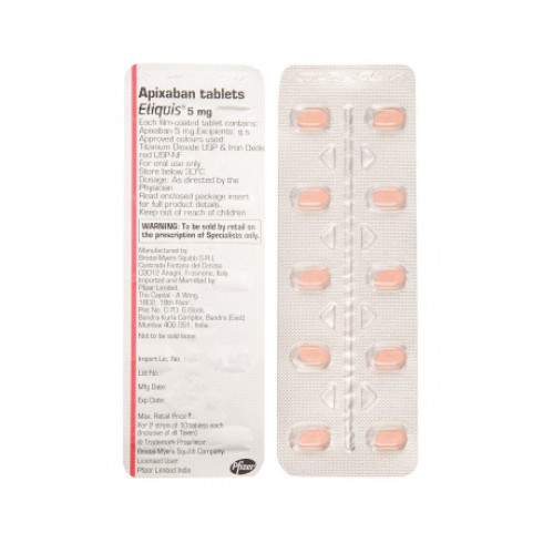 Eliquis 2.5/5 mg compresse