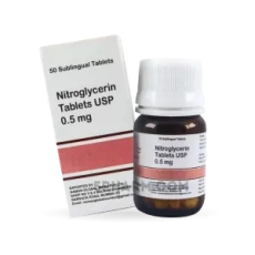 Nitroglicerina 0.5/2.5/6.5 mg capsule